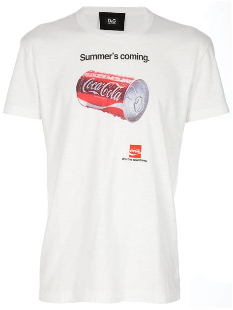 coca cola shirt dolce gabbana|Dolce & Gabbana t shirt cheap.